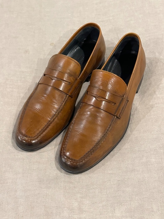 TO BOOT NEW YORK, ADAM DERRICK PENNY LOAFERS, TAN main image 8